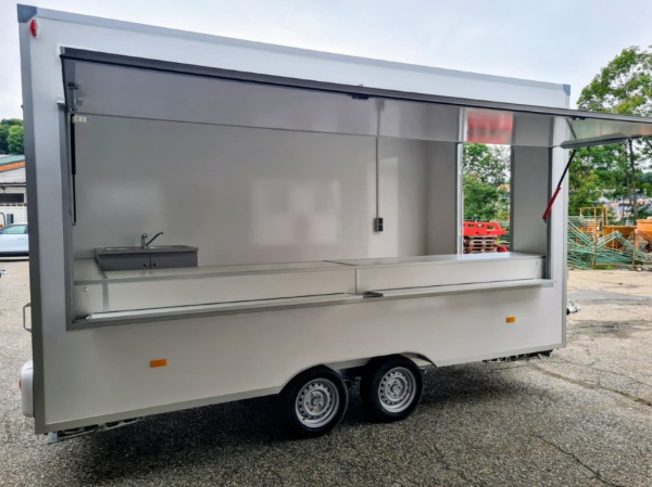Verkaufsanhänger & Food Trailer „Basic 422023-2 A“ kaufen – Ihr kompakter Partner für den Erfolg